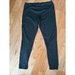 Express Core Performance Black Athletic Leggings Large